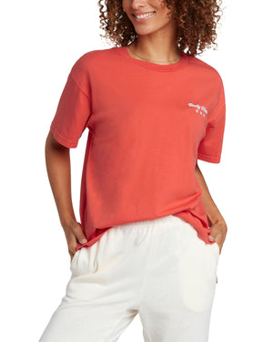Hot Rod Short-Sleeved T-Shirt - Fiery Red