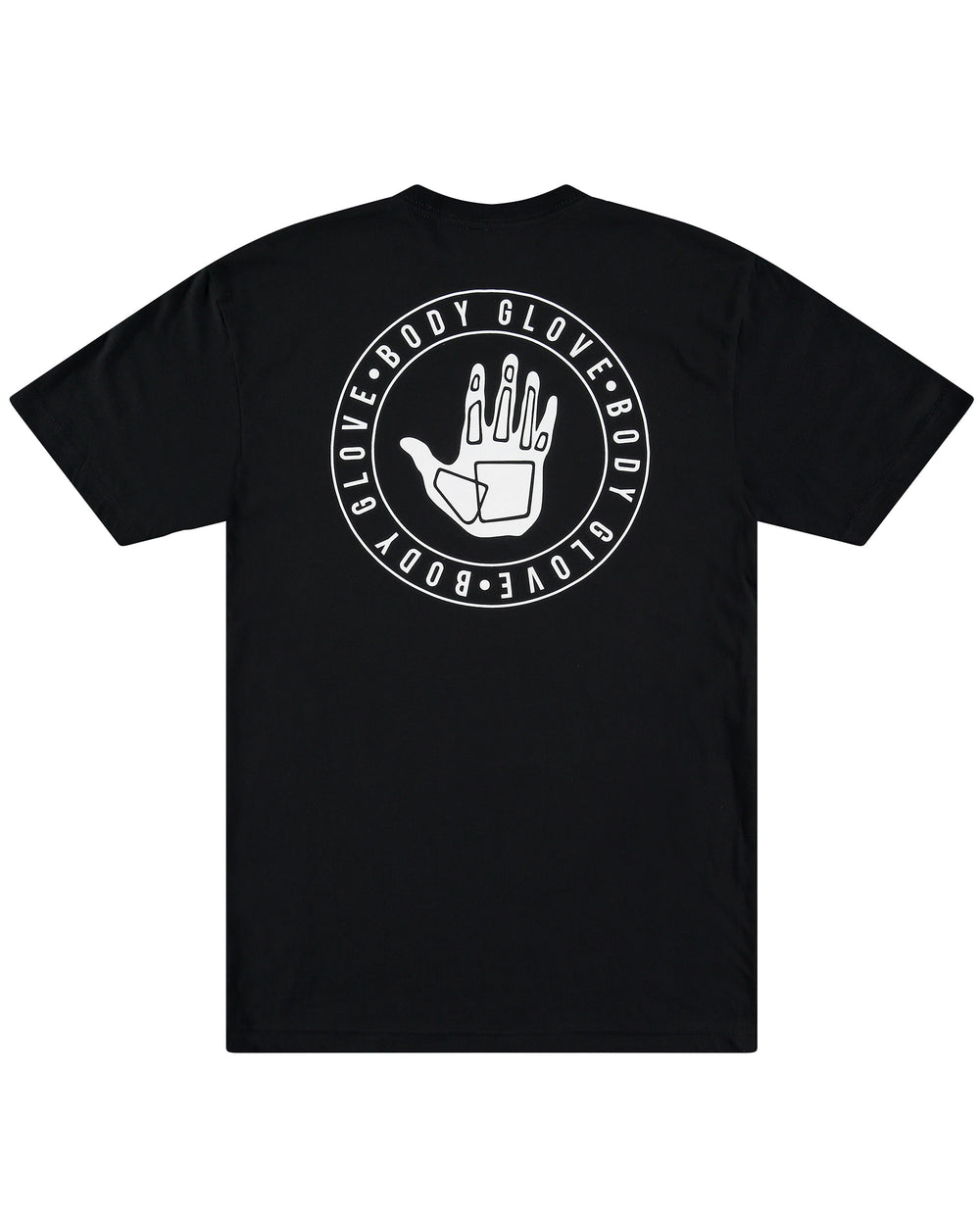 Body Glove Mens T-Shirt - 80s Style Hand Print Logo