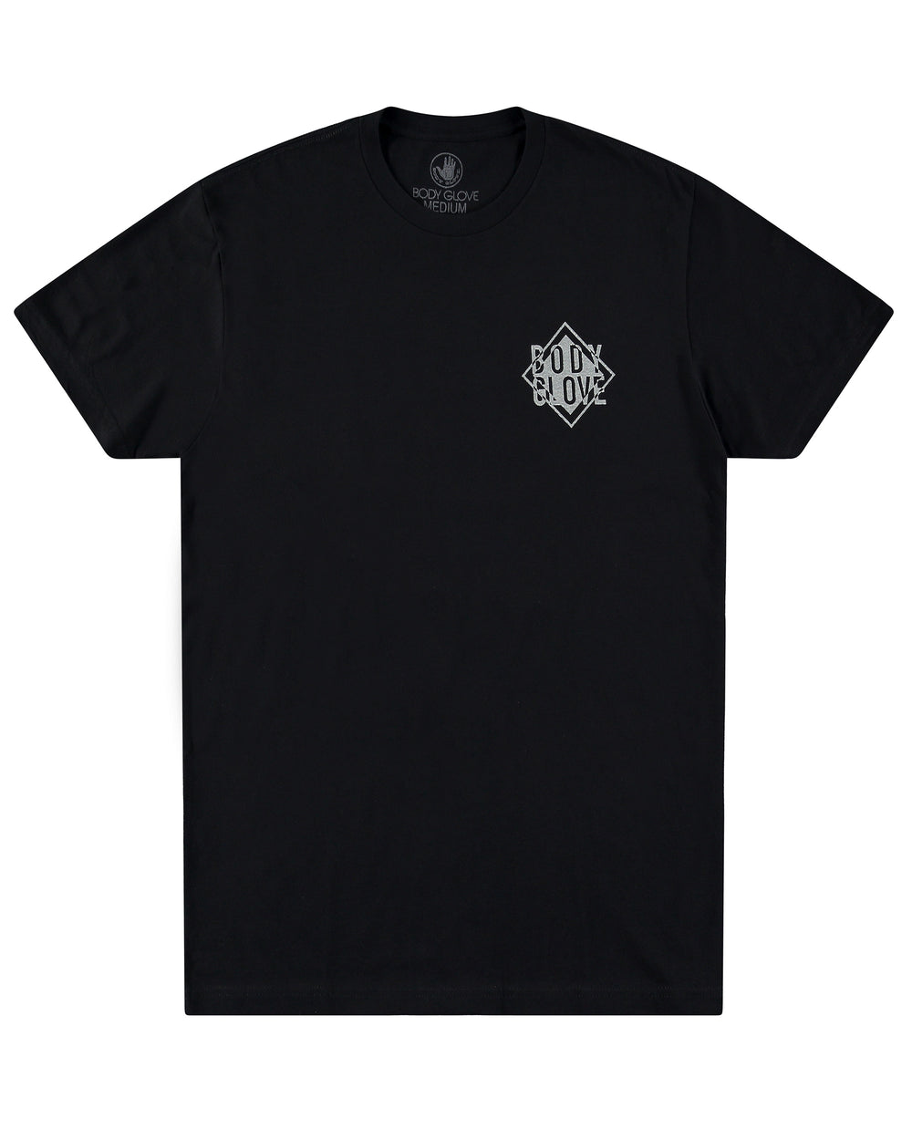 Men's Geometric Logo T-Shirt - Black - Body Glove