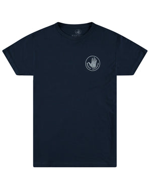 Men's Classic Hand Logo T-Shirt - Navy